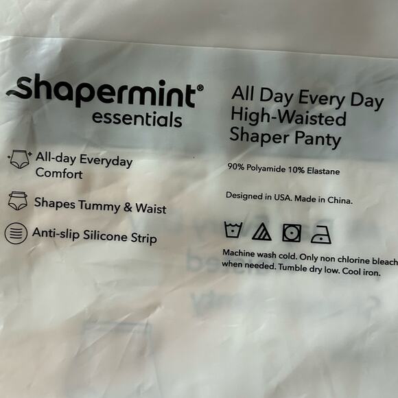 Shapermint All Day Every Day High-Waisted Shaper Panty Medium Large M/L New - Picture 7 of 10